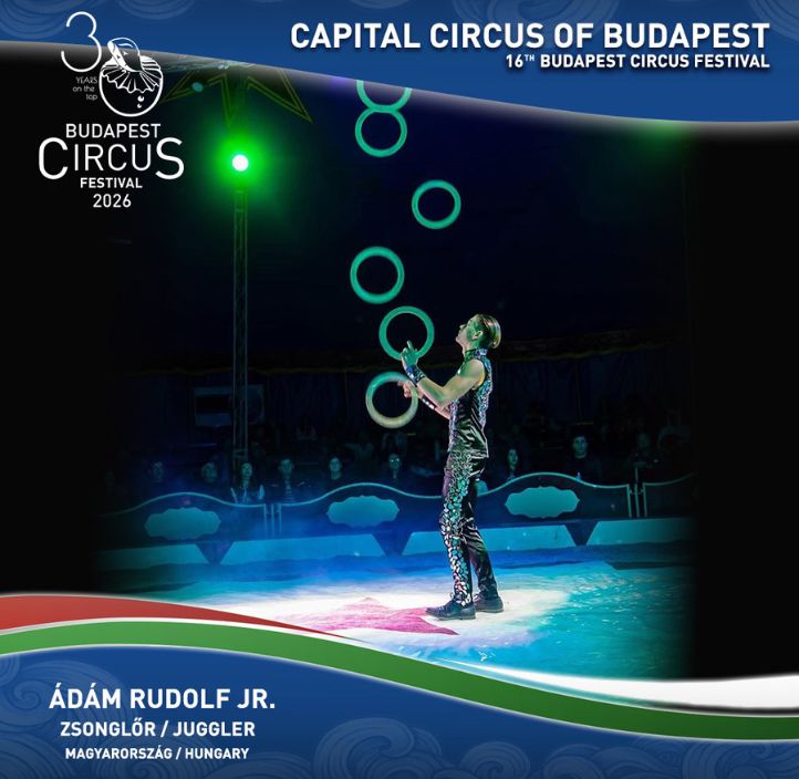 Ádám Rudolf jr. - zsonglőr
