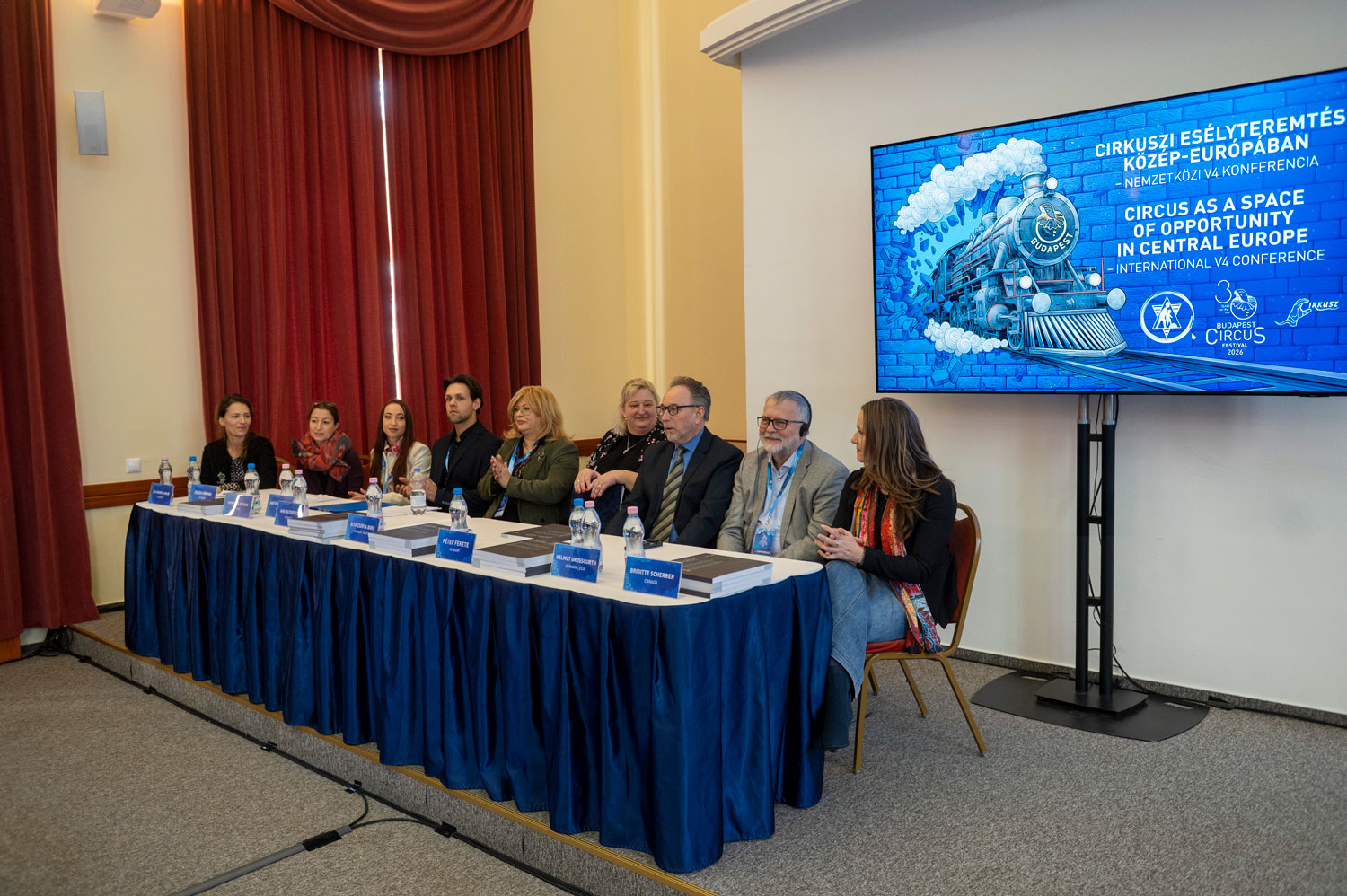 Cirkuszi esélyteremtés Közép-Európában – Nemzetközi V4 konferencia