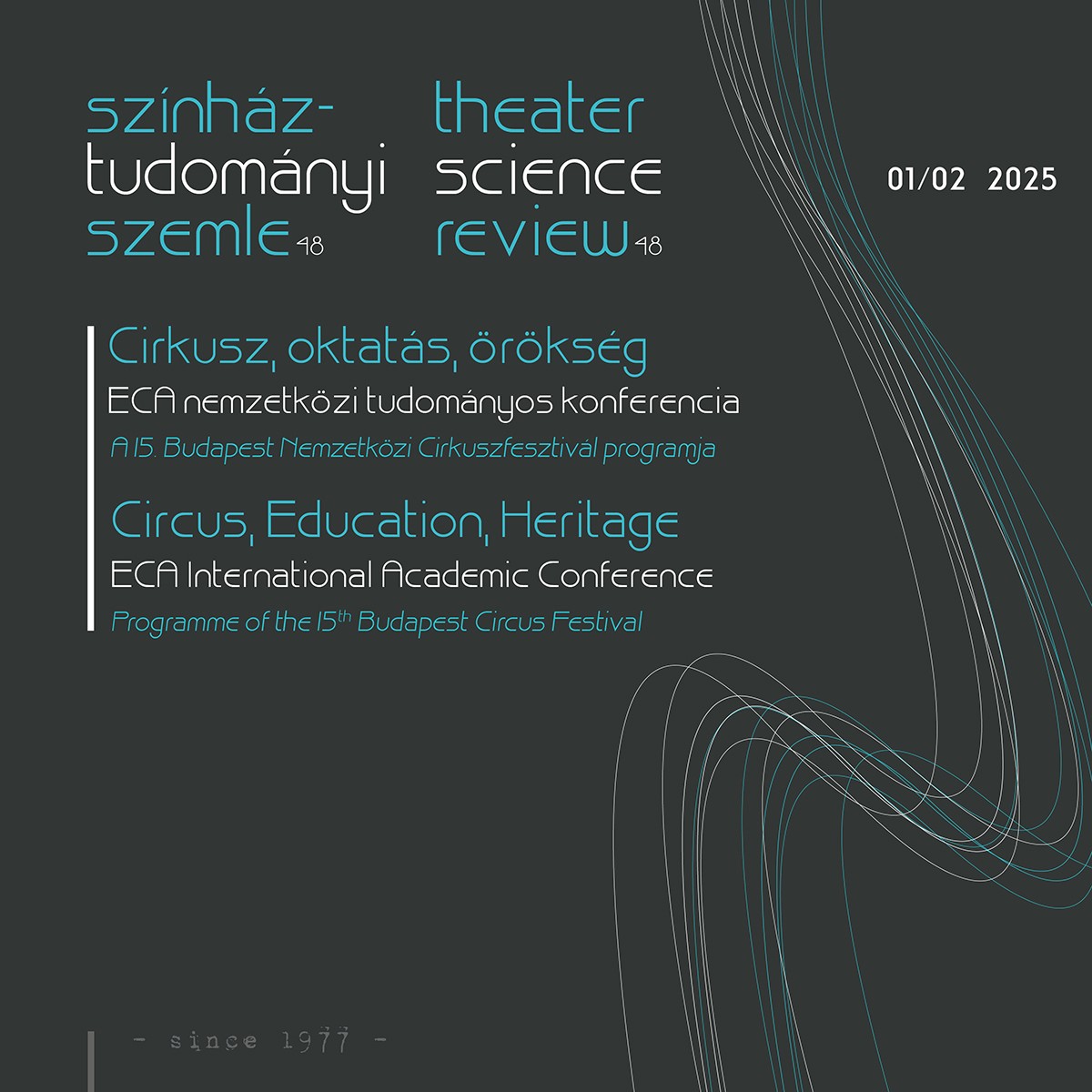 Megjelent a „Circus, Education, Heritage – ECA International Academic Conference” című tanulmánykötetünk