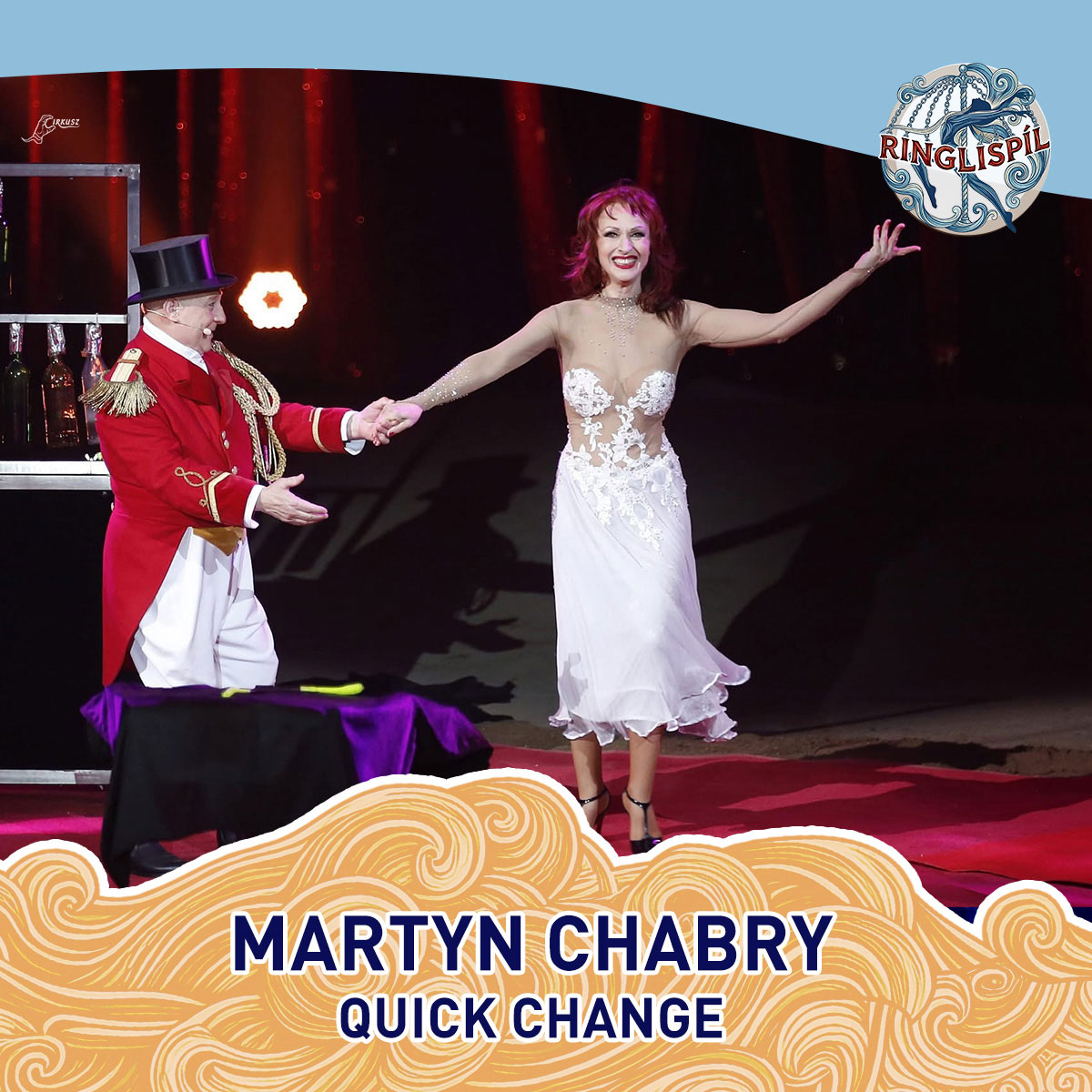Martyn Chabry, Quick change