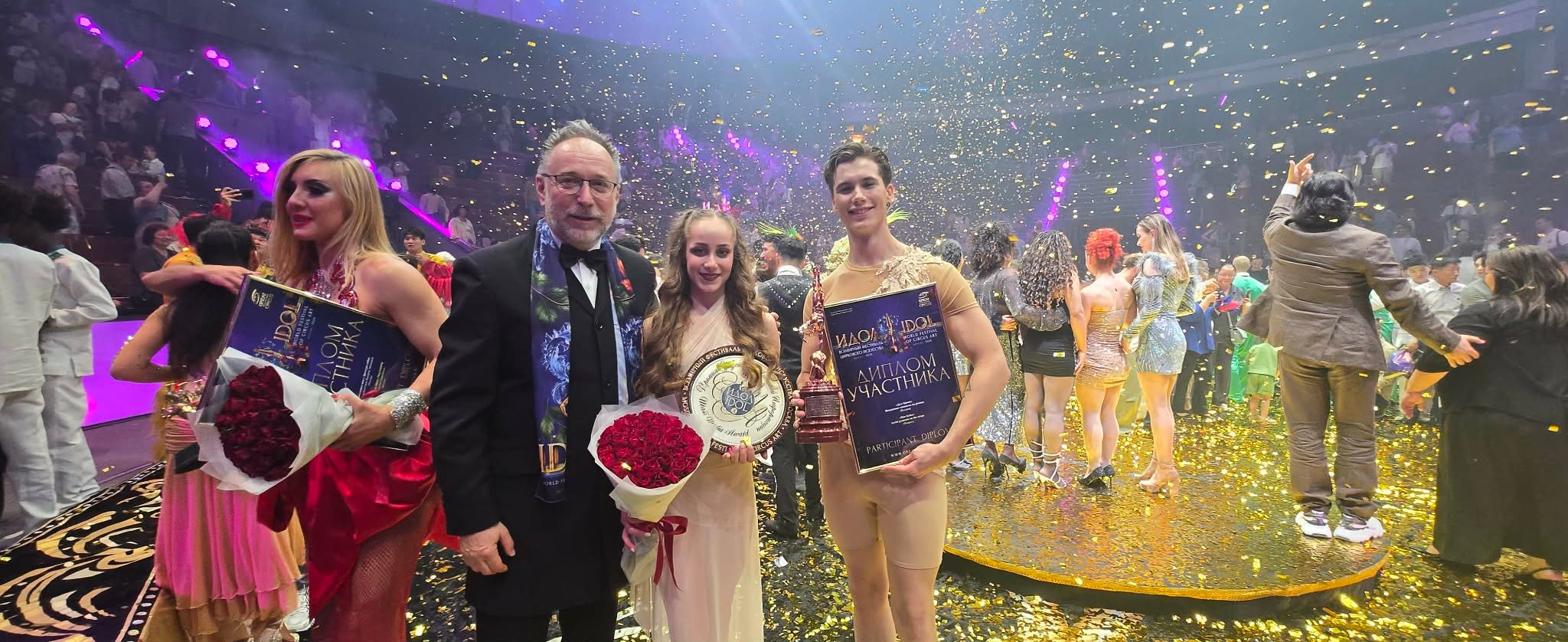 Bronz és ezüst díj az IDOL Fesztiválon Moszkvában